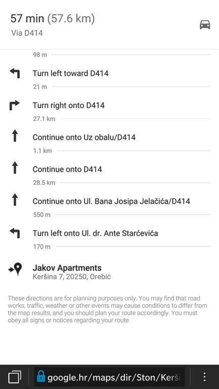 Jakov Apartments Orebić Eksteriør billede
